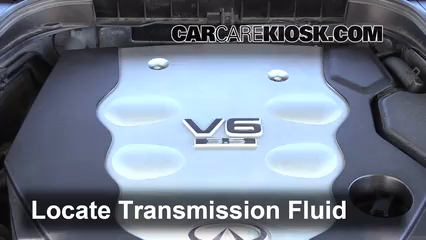 Transmission Fluid Level Check Nissan 350Z (2003-2009) - 2008 Nissan
